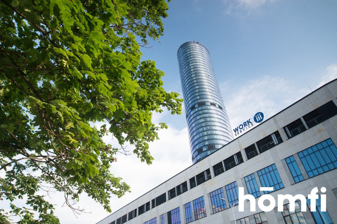 Apartament w żaglu Sky Tower - 107m2, 3 pokoje, 12-piętro - Mieszkanie - Sprzedaż - Wrocław, Krzyki