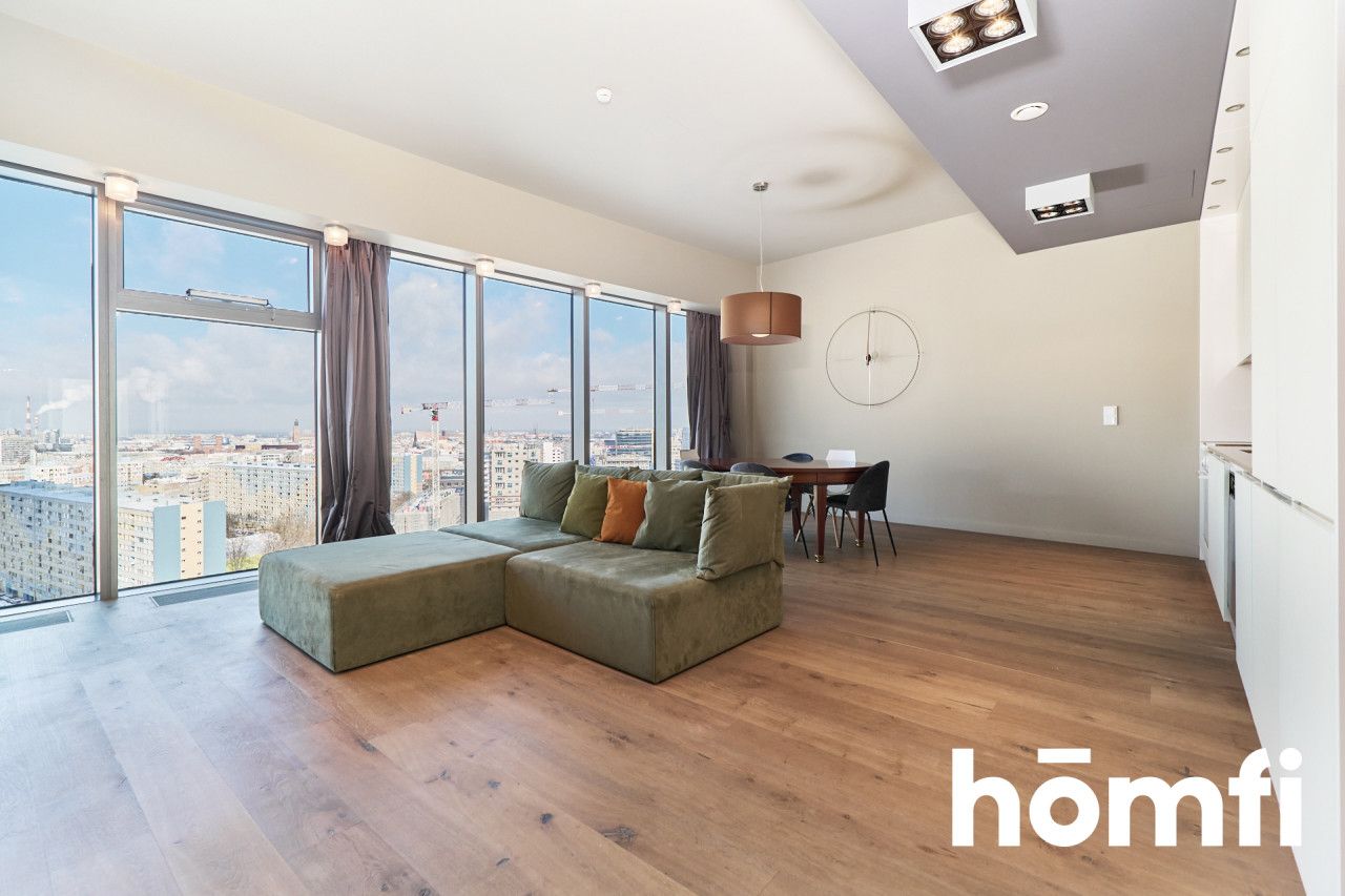 Apartament w żaglu Sky Tower - 107m2, 3 pokoje, 12-piętro - Mieszkanie - Sprzedaż - Wrocław, Krzyki