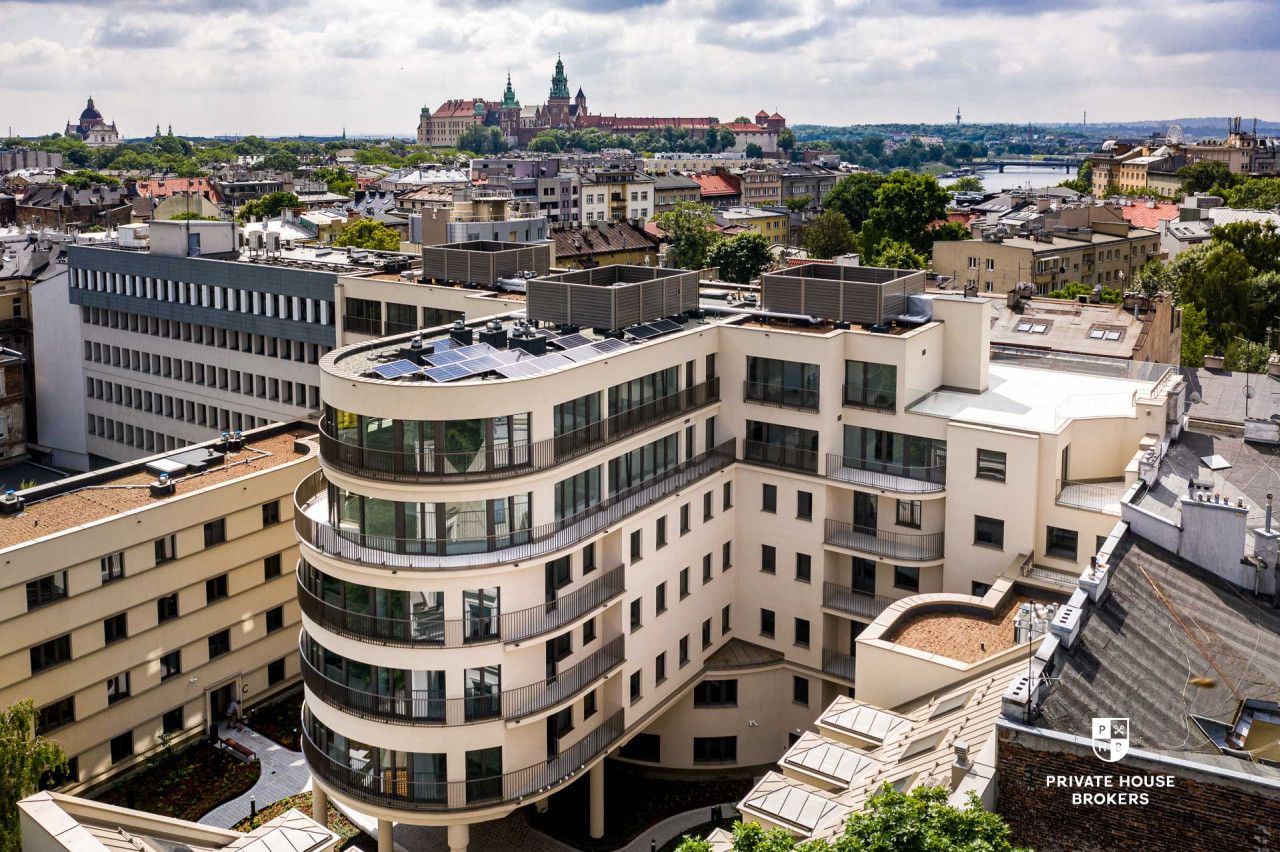 Unique penthouse with spectacular views in apartment building in Old Town - Smoleńsk 33 street - Apartment - Sale - Kraków, Śródmieście / Stare Miasto