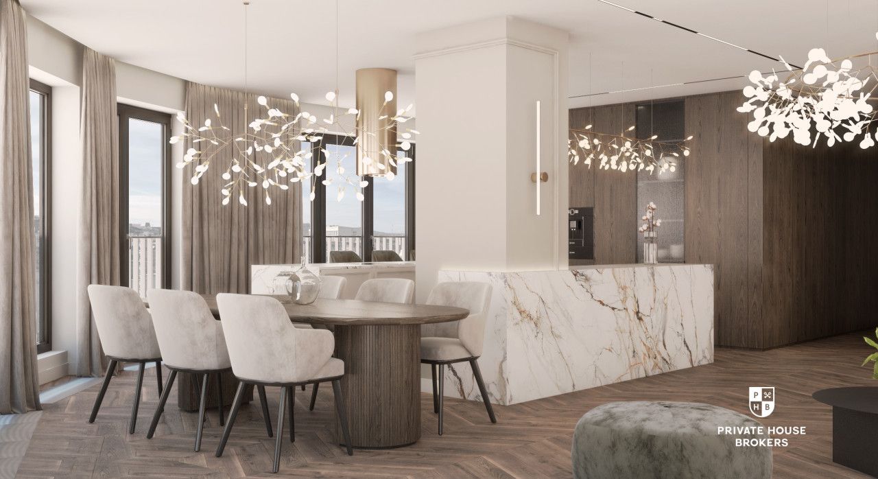 Unique penthouse with spectacular views in apartment building in Old Town - Smoleńsk 33 street - Apartment - Sale - Kraków, Śródmieście / Stare Miasto