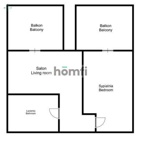 Dwupokojowe mieszkanie - balkonem + taras/Drabika - Mieszkanie - Wynajem - Wrocław, Krzyki / Jagodno