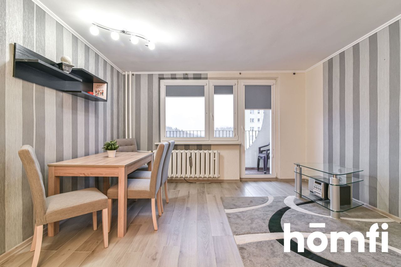 2 rooms with separate kitchen, balcony overlooking the forest - Квартира - Продаж - Gdańsk, Niedźwiednik