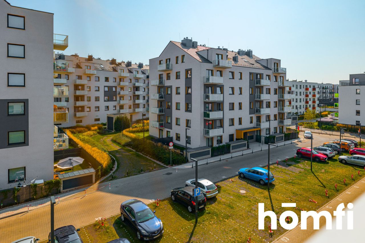 2 pokoje z balkonem w nowym budynku - Mieszkanie - Wynajem - Wrocław, Krzyki / Jagodno