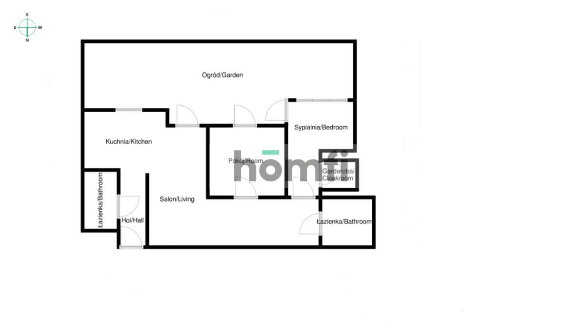 Klimatyzowane z ogrodem - przyjazne dla zwierząt - Mieszkanie - Wynajem - Kraków, Ruczaj