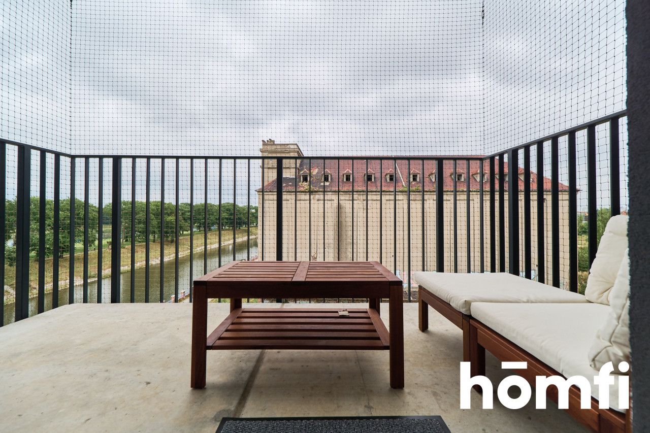 2-pokojowe mieszkanie z widokiem na rzekę - Ul. Zakładowa - Mieszkanie - Wynajem - Wrocław, Psie Pole / Kleczków