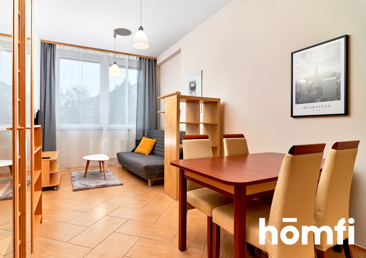 2 - room, 51.6 m2 at Powstańców Śląskich Street/Sky Tower - Apartment - Sale - Wrocław, Krzyki / Krzyki