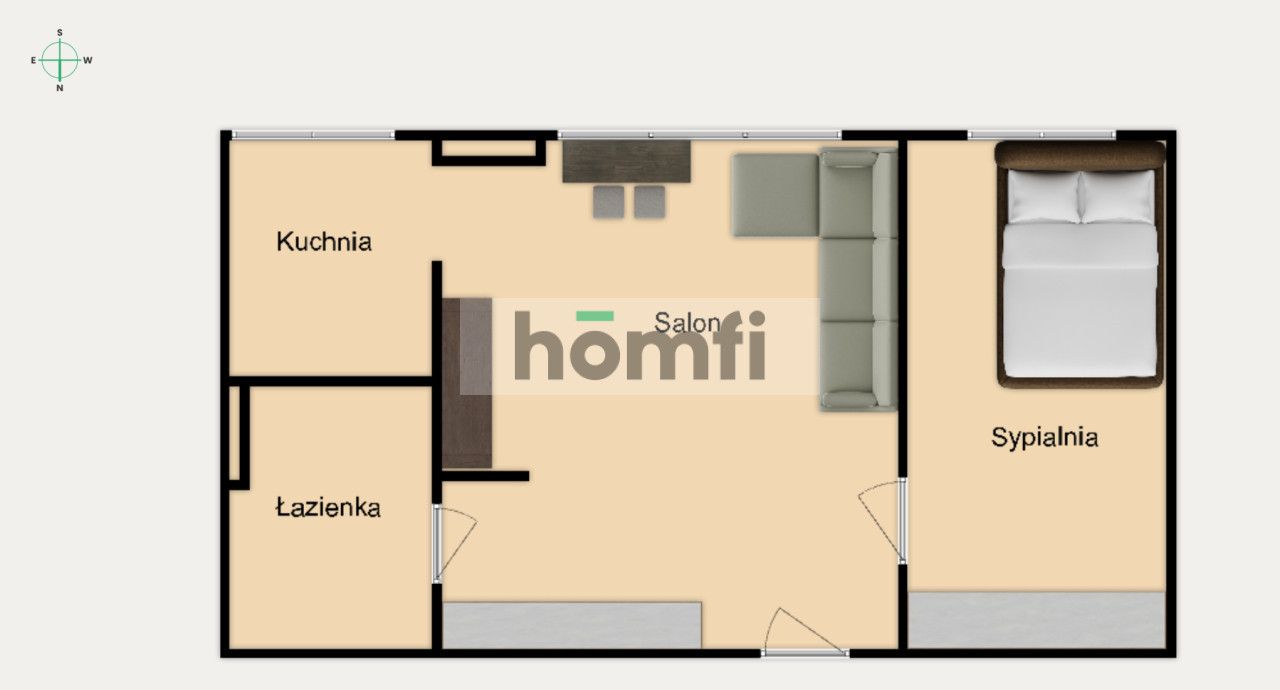Rozkładowe M2 w centrum Koluszek - Mieszkanie - Sprzedaż - Łódzki Wschodni, Koluszki