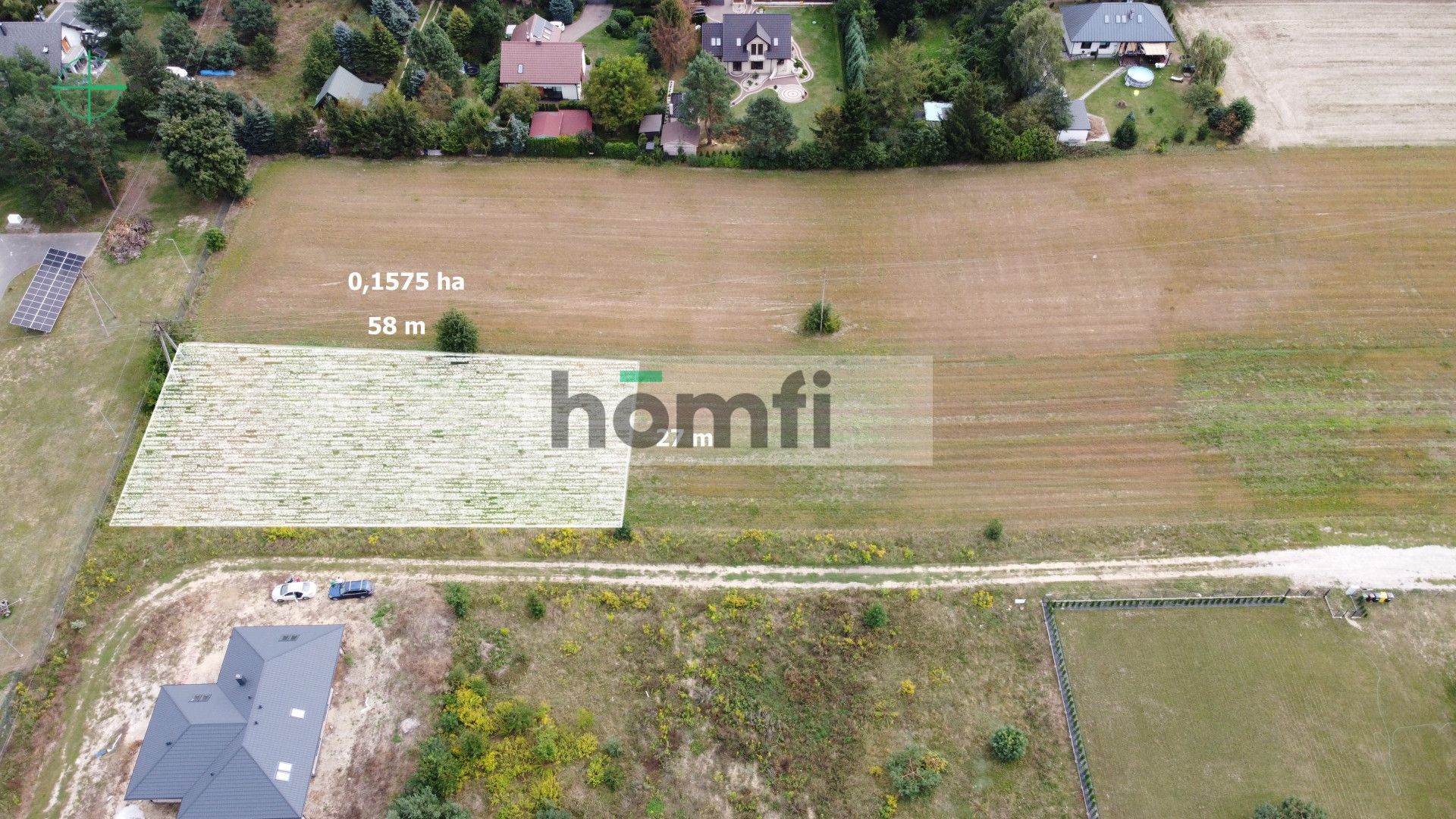 Na sprzedaż płaska działka budowlana 1575m2 Konstantynów Łódzki - Działka - Sprzedaż - Pabianicki, Konstantynów Łódzki