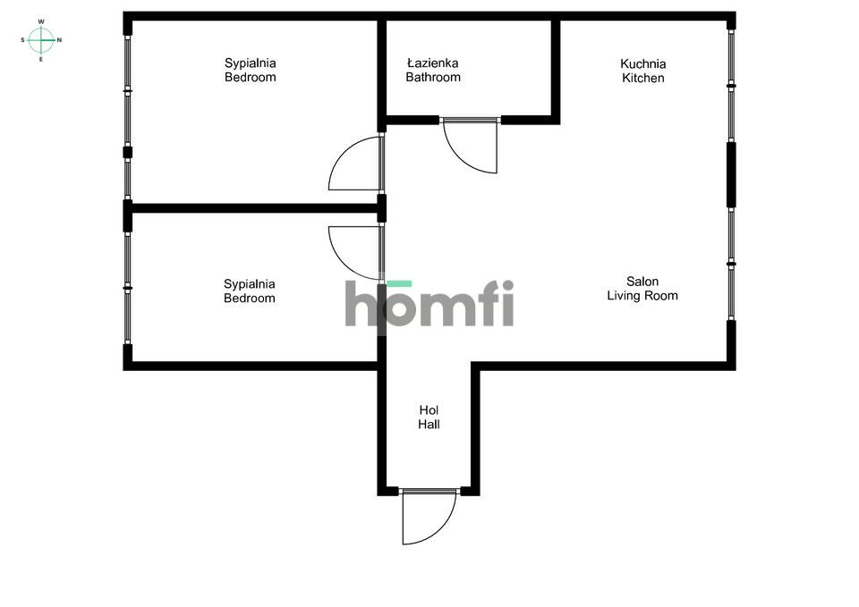 Do wynajęcia 3 pok mieszkanie Poznań/Jeżyce - Mieszkanie - Wynajem - Poznań, Jeżyce