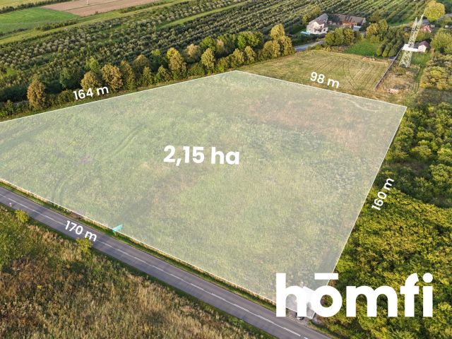 Działka inwestycyjna blisko Częstochowy 2,15 ha - Działka - Sprzedaż - Częstochowski, Mstów / Zawada