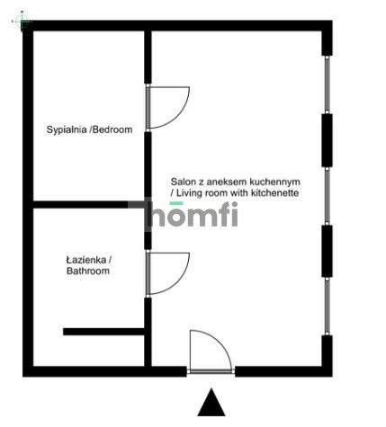 Do wynajęcia od 1.10 atrakcyjne 2 pokojowe mieszkanie w centrum Toruńskiej Starówki. - Mieszkanie - Wynajem - Toruń, Stare Miasto
