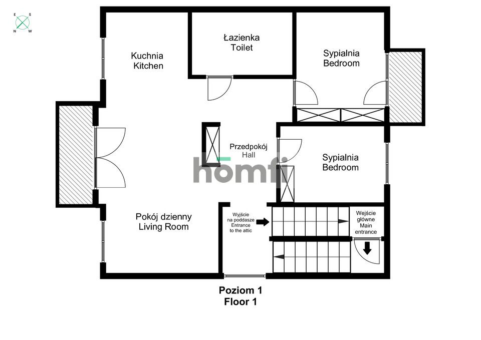 Dwupoziomowy apartament |garaż, ogród| Macierzanki - Mieszkanie - Sprzedaż - Kraków, Podgórze / Dębniki