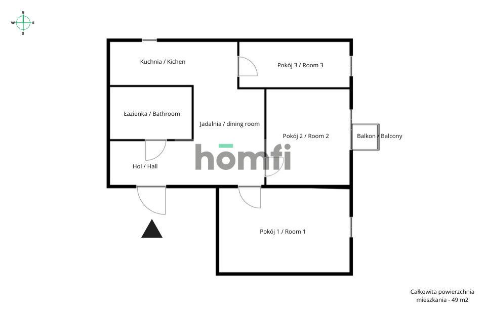Spacious 3-room apartment near the sea - Apartment - Rent - Gdańsk, Żabianka