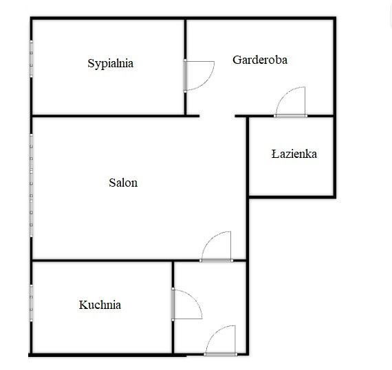 Przestronne, dwupokojowe mieszkanie ul. Mazowiecka - Mieszkanie - Wynajem - Kraków, Krowodrza