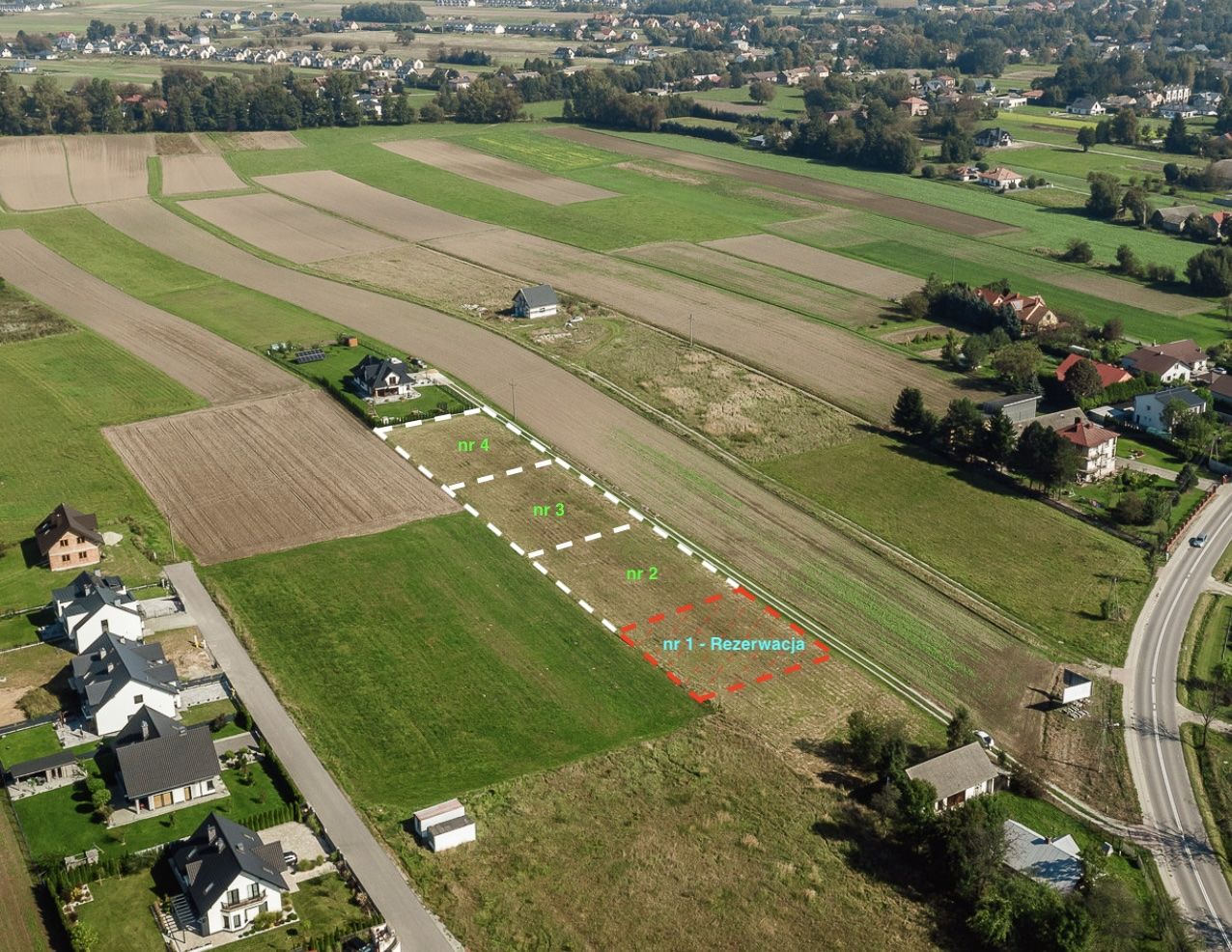 Budziwojska - magandang plot para sa isang bahay! - Ділянка - Продаж - Rzeszów, Budziwój