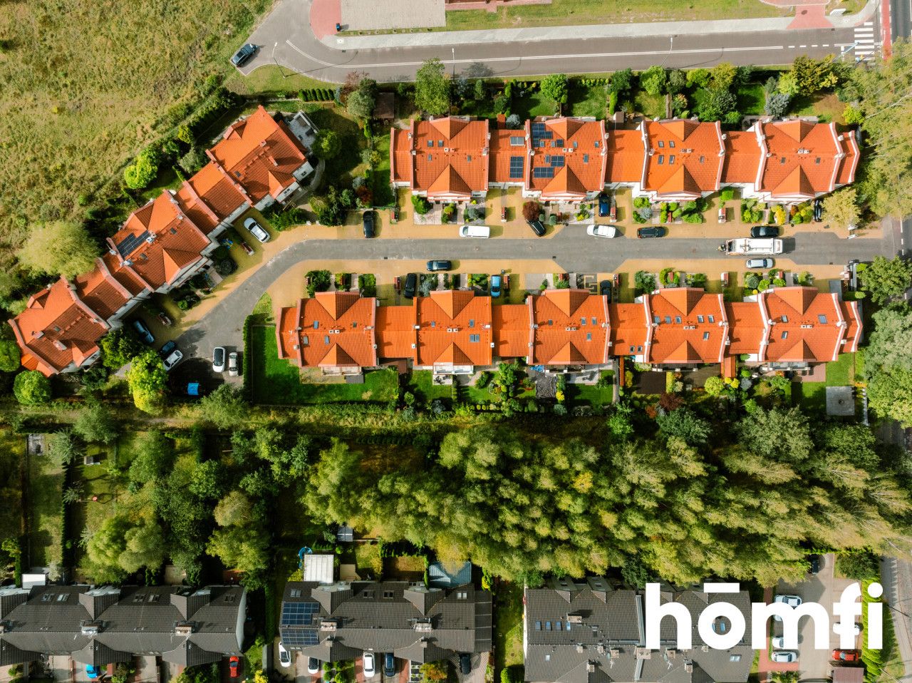 for sale comfortable terraced House in Green district of Panewniki - House - Sale - Katowice, Panewniki