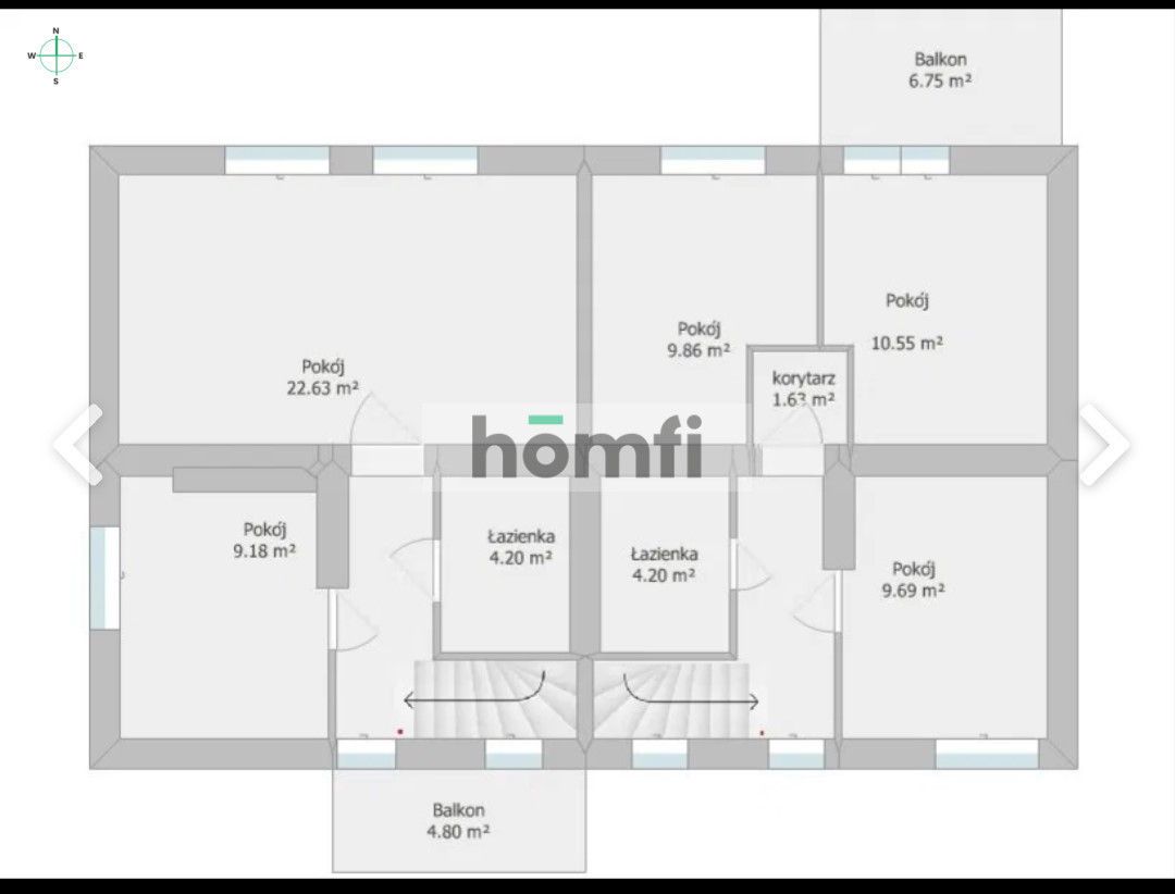 Semi-detached house with a garage with potential in Poznań - Дім - Продаж - Poznań, Nowe Miasto