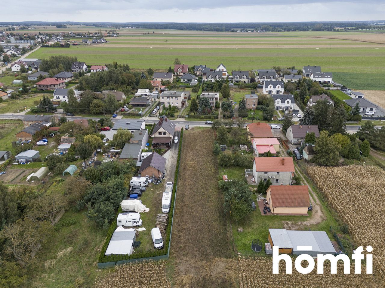 Investment plot at S5 Chomęcice-Komorniki - Ділянка - Продаж - Poznański, Komorniki / Chomęcice
