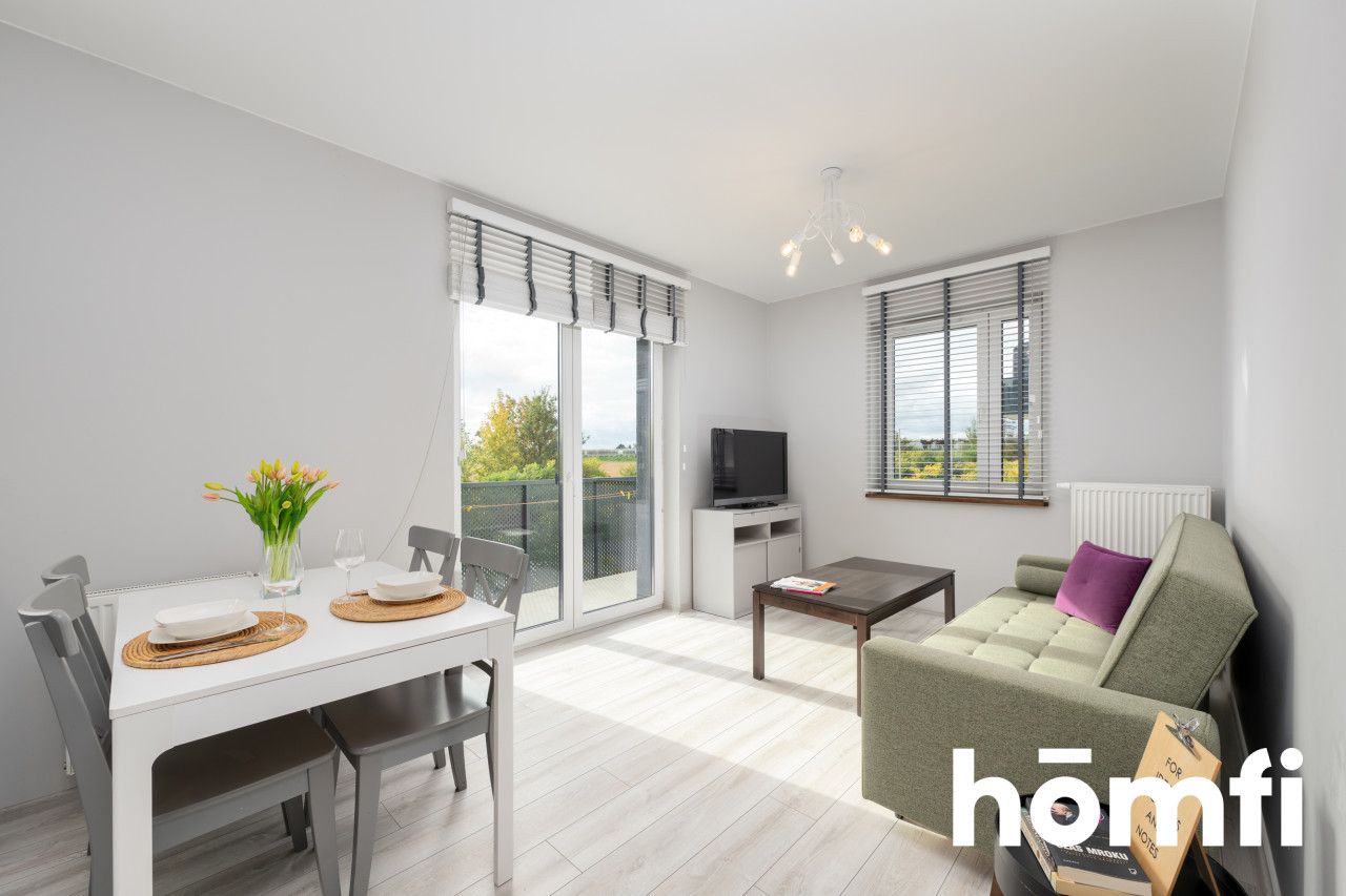A three-room apartment with a functional layout on Kunickiego Street - Apartment - Rent - Wrocław, Fabryczna / Muchobór Wielki