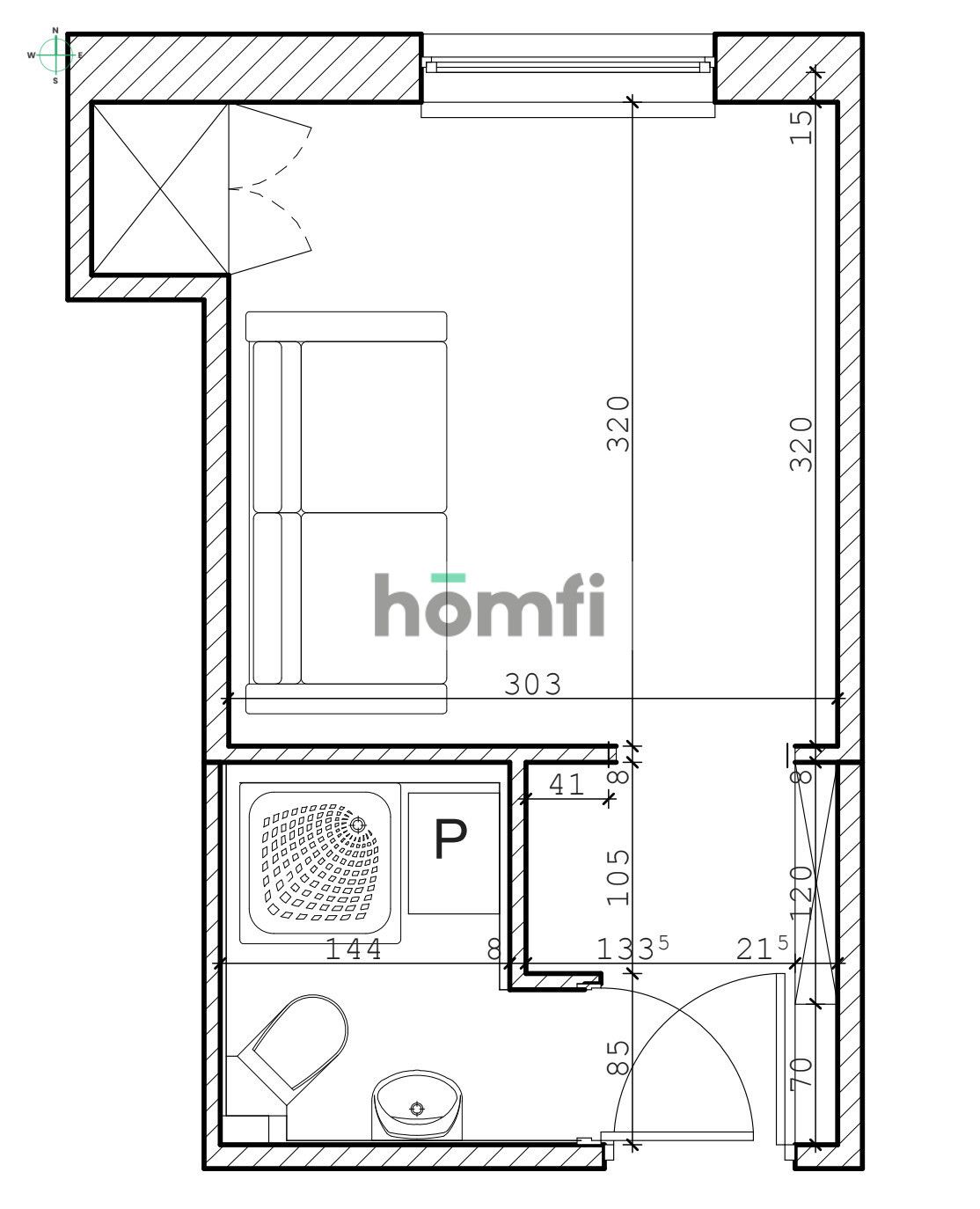 Kawalerka + parking,Śródmieście,widok na Stocznie - Mieszkanie - Wynajem - Gdańsk, Śródmieście