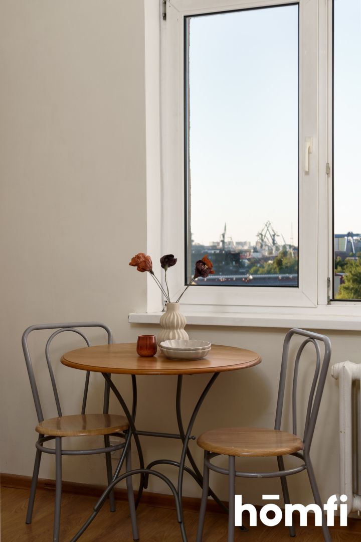 Kawalerka + parking,Śródmieście,widok na Stocznie - Mieszkanie - Wynajem - Gdańsk, Śródmieście