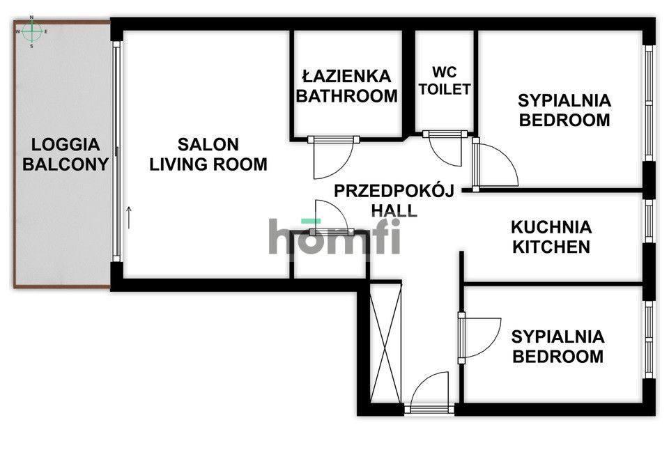 Eleganckie 3-pok. | do wejścia | wysoki standard - Mieszkanie - Sprzedaż - Kraków, Podgórze Duchackie