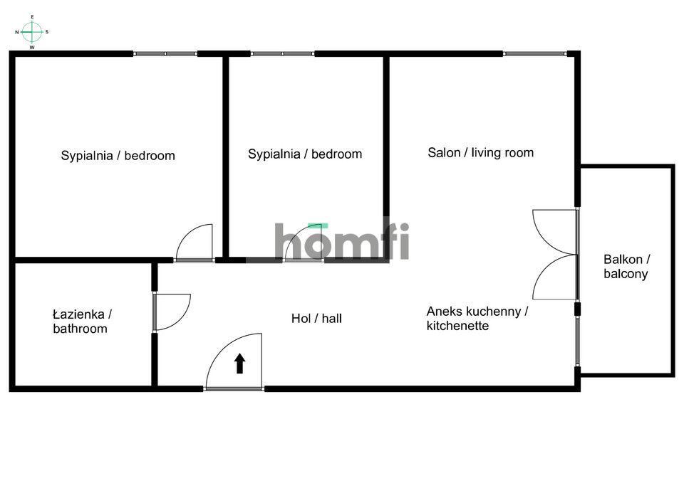 Przestronne 3-pok. mieszkanie - Gdańsk Przymorze - Mieszkanie - Wynajem - Gdańsk, Przymorze