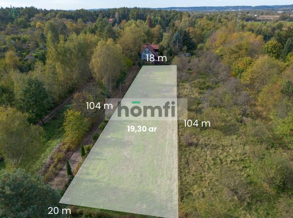 Plot by the forest for sale - for investment! - Plot - Sale - Krakowski, Liszki / Kryspinów