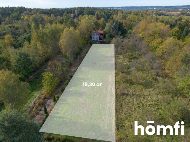 Plot by the forest for sale - for investment! - Plot - Sale - Krakowski, Liszki / Kryspinów