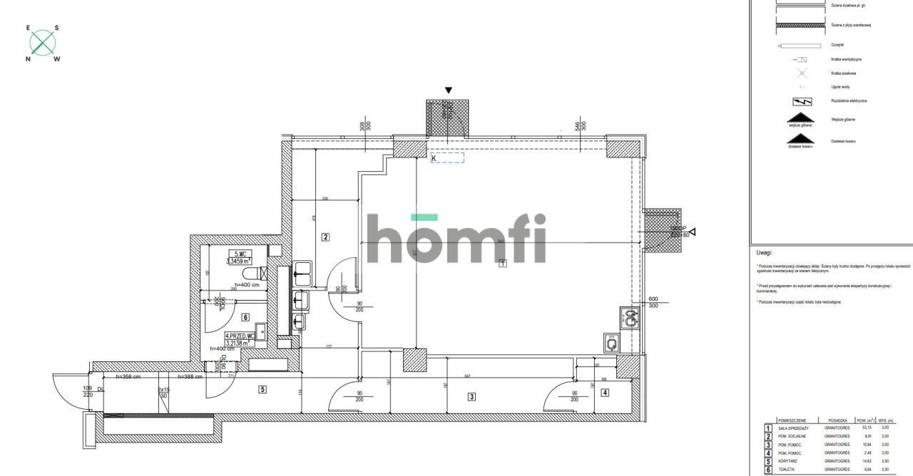 Commercial premises for rent in the city center - Commercial premises - Rent - Wrocław, Psie Pole