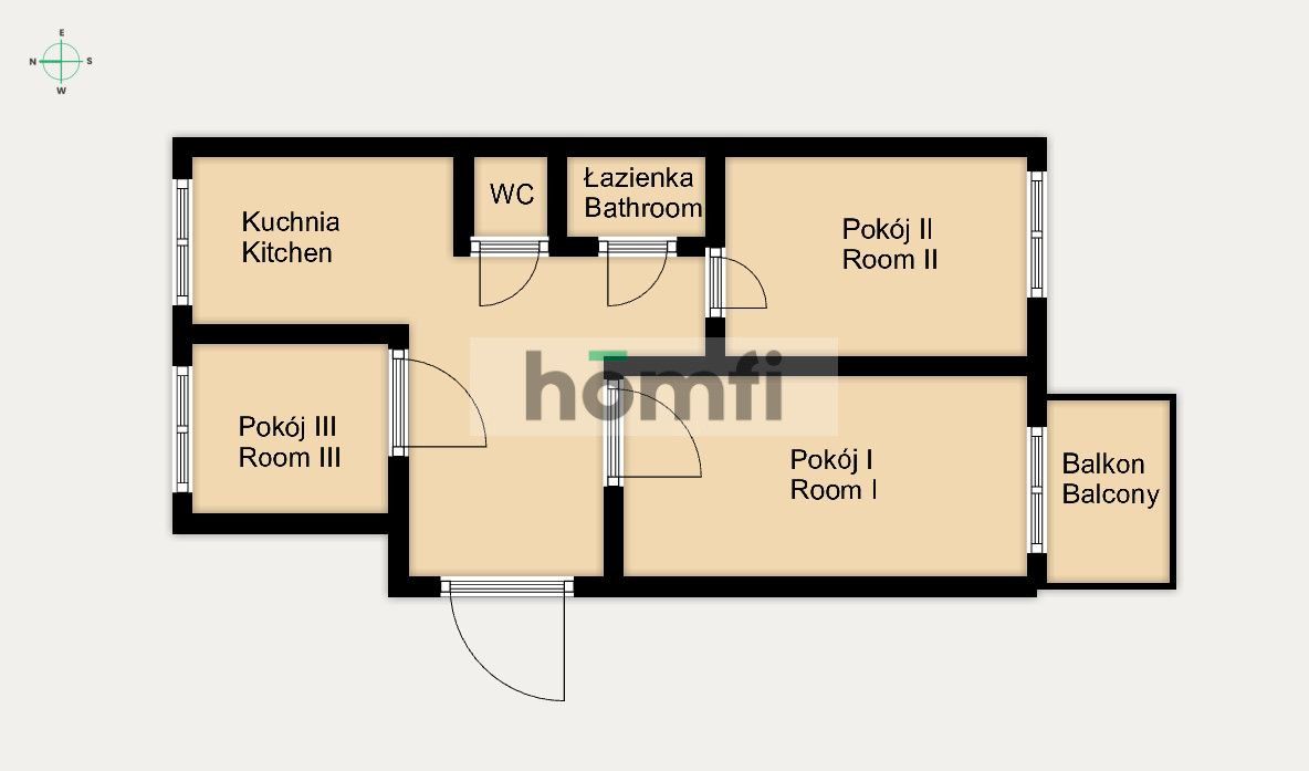3 room apartament Krowodrza Górka - Apartment - Rent - Kraków, Krowodrza / Prądnik Biały