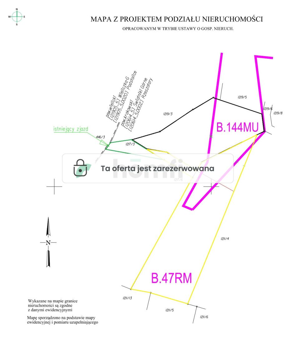 OKAZJA! DZIAŁKA WIDOKOWA RZESZOTARY 10 KM OD KRAKOWA - Działka - Sprzedaż - Krakowski, Świątniki Górne / Rzeszotary