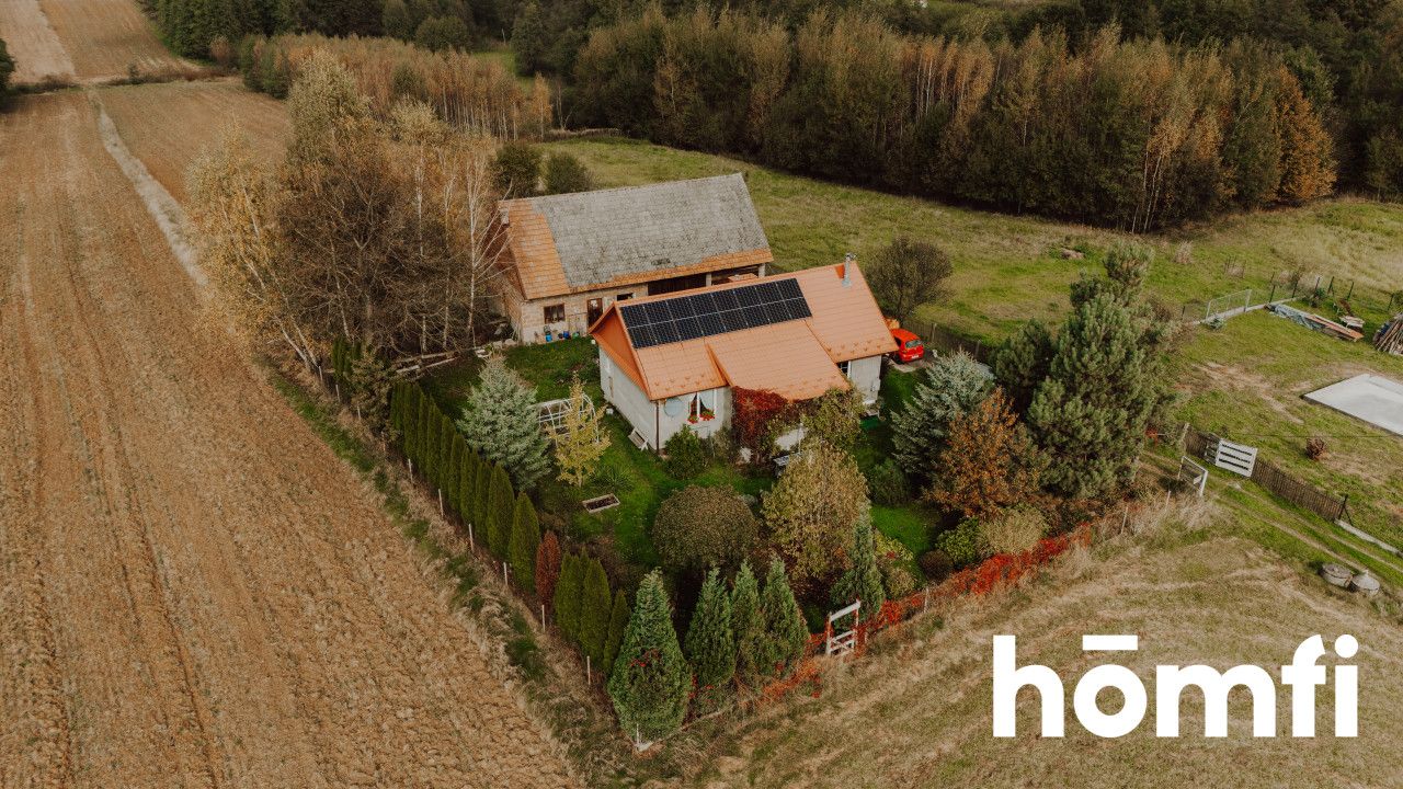 Dom Łysa Góra | Budowlane 40 ar | Fotowoltaika - Dom - Sprzedaż - Brzeski, Dębno / Łysa Góra