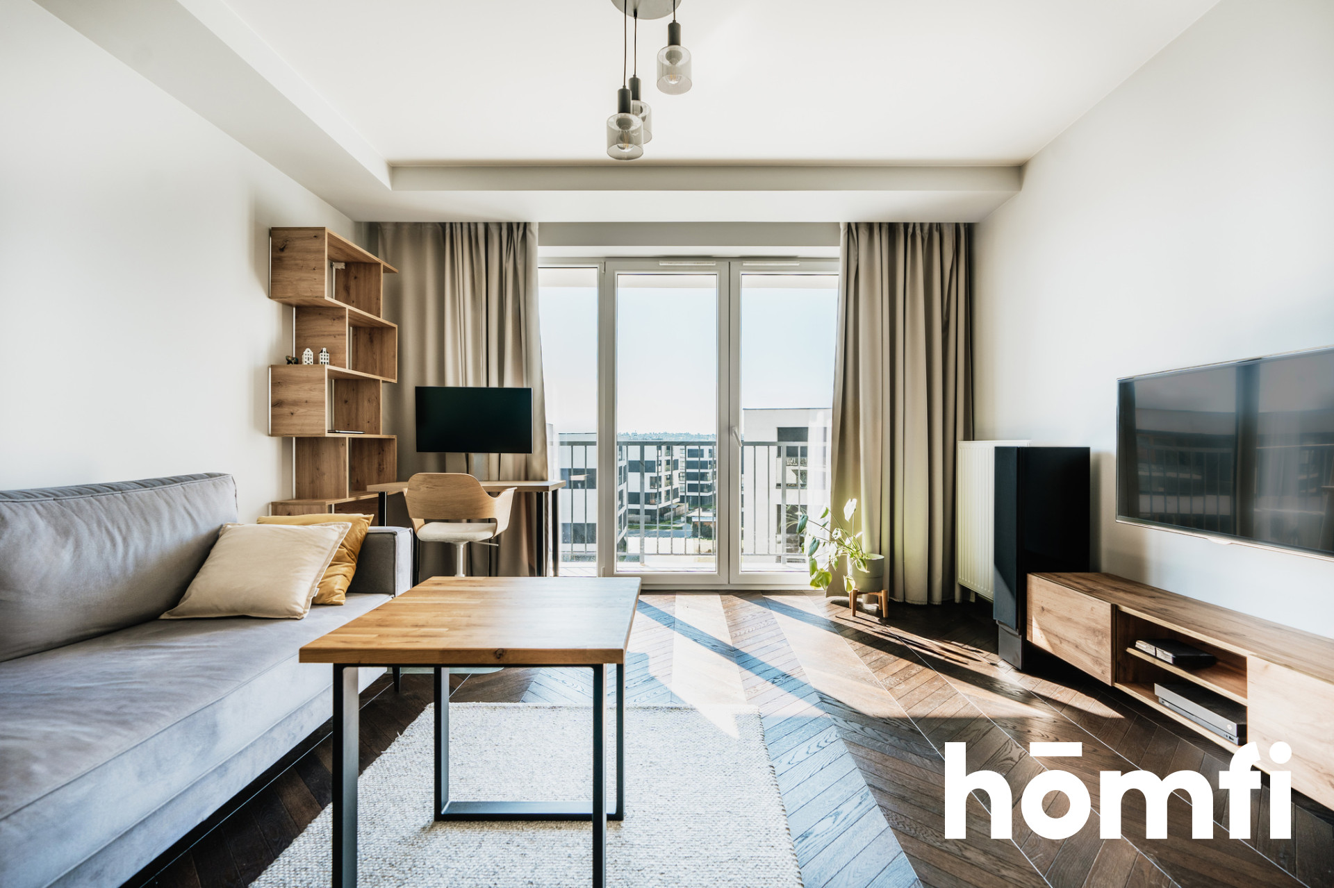 2-room apartment | air conditioning | balcony - Apartment - Sale - Kraków, Podgórze / Kliny