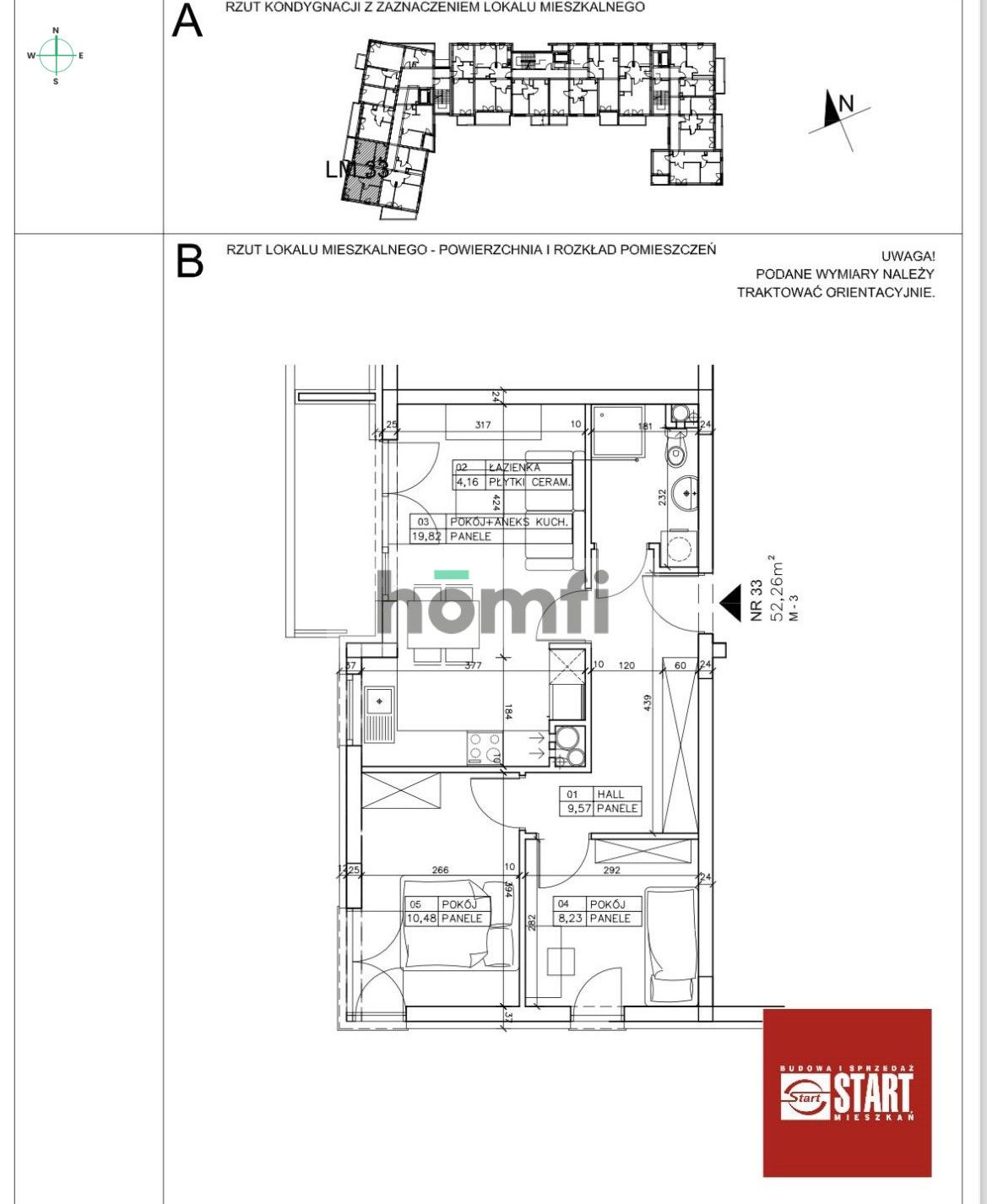 Jasne 3 pokojowe mieszkanie z widokiem na zieleń - Mieszkanie - Wynajem - Kraków, Podgórze / Podgórze Duchackie