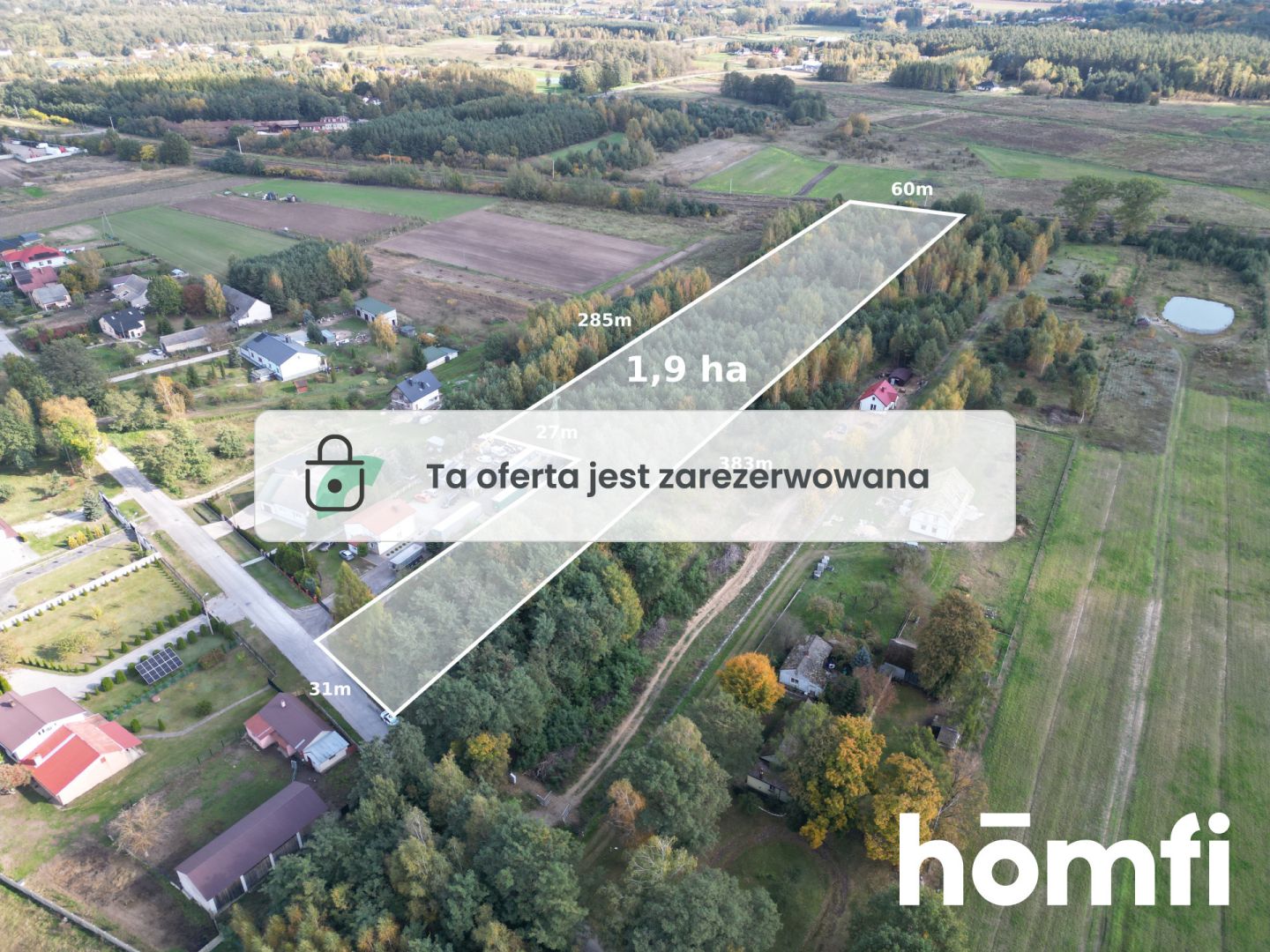 Agricultural plot for invest - Plot - Sale - Radomski, Kowala / Rożki