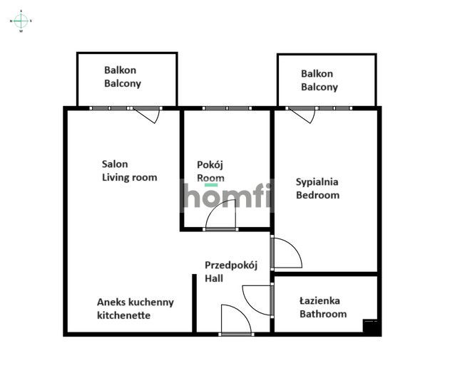 3 pokojowe mieszkanie - ul. Drabika - Mieszkanie - Wynajem - Wrocław, Krzyki / Jagodno