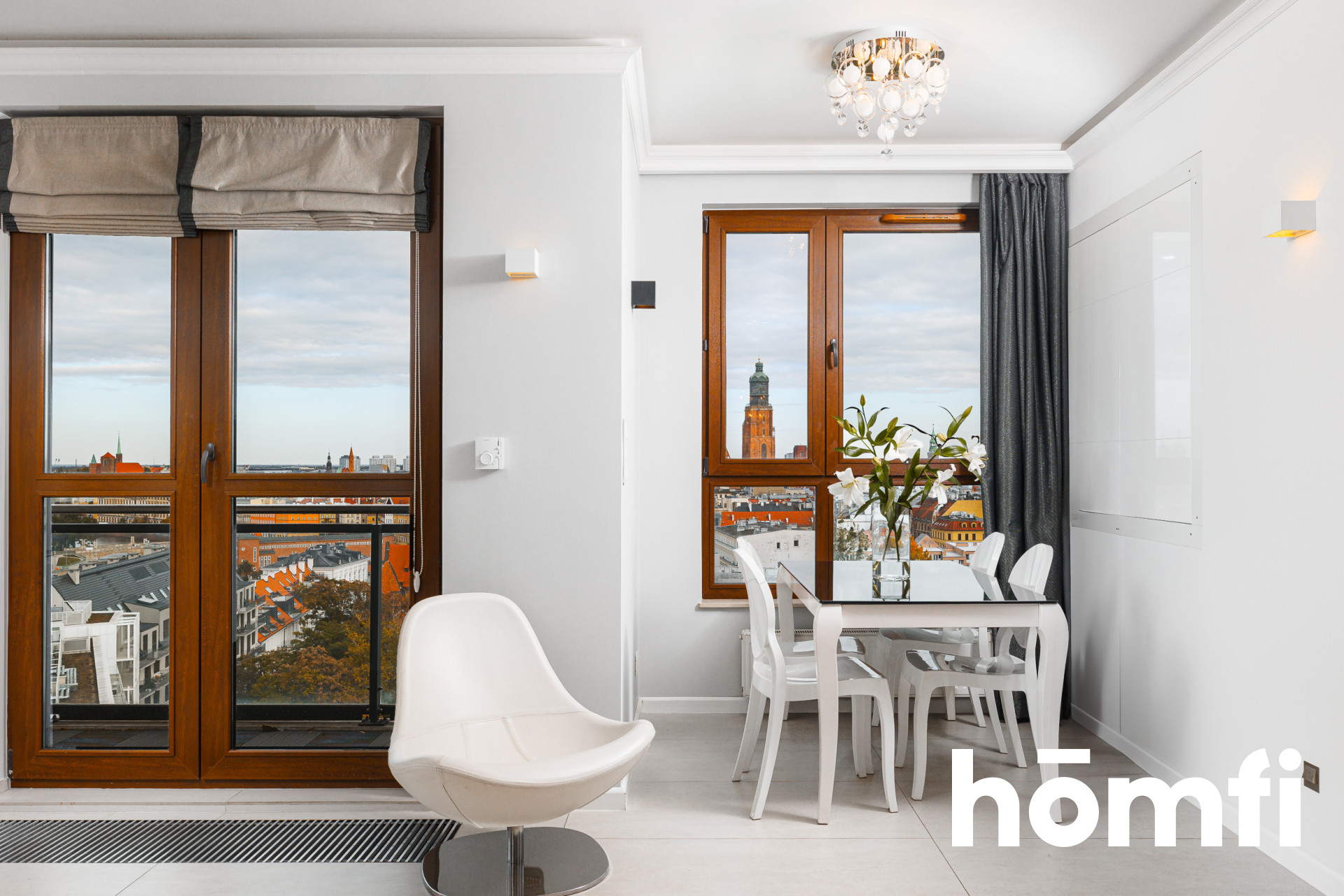 Mieszkanie z widokiem na panoramę - Odra Tower - Mieszkanie - Sprzedaż - Wrocław, Stare Miasto