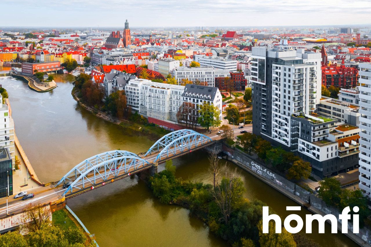 Mieszkanie z widokiem na panoramę - Odra Tower - Mieszkanie - Sprzedaż - Wrocław, Stare Miasto