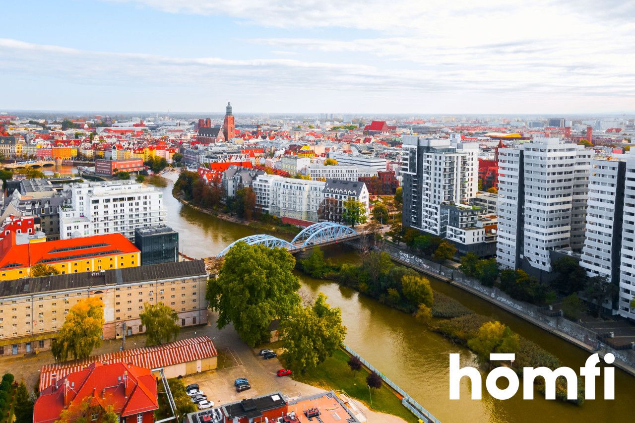 Mieszkanie z widokiem na panoramę - Odra Tower - Mieszkanie - Sprzedaż - Wrocław, Stare Miasto