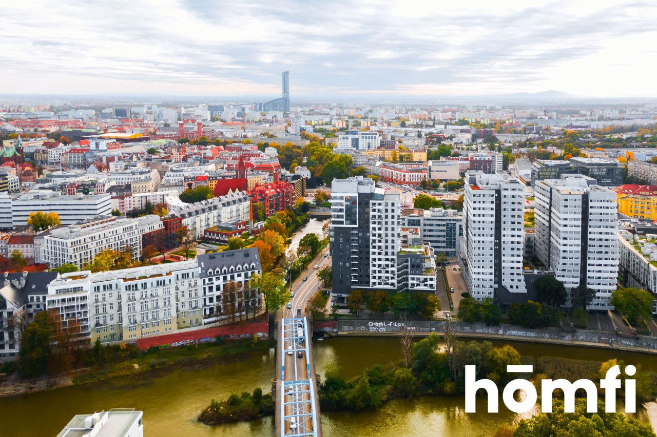 Mieszkanie z widokiem na panoramę - Odra Tower - Mieszkanie - Sprzedaż - Wrocław, Stare Miasto