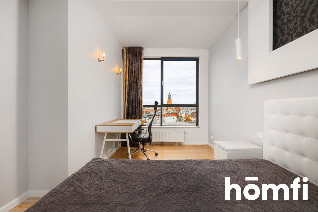 Mieszkanie z widokiem na panoramę - Odra Tower - Mieszkanie - Sprzedaż - Wrocław, Stare Miasto