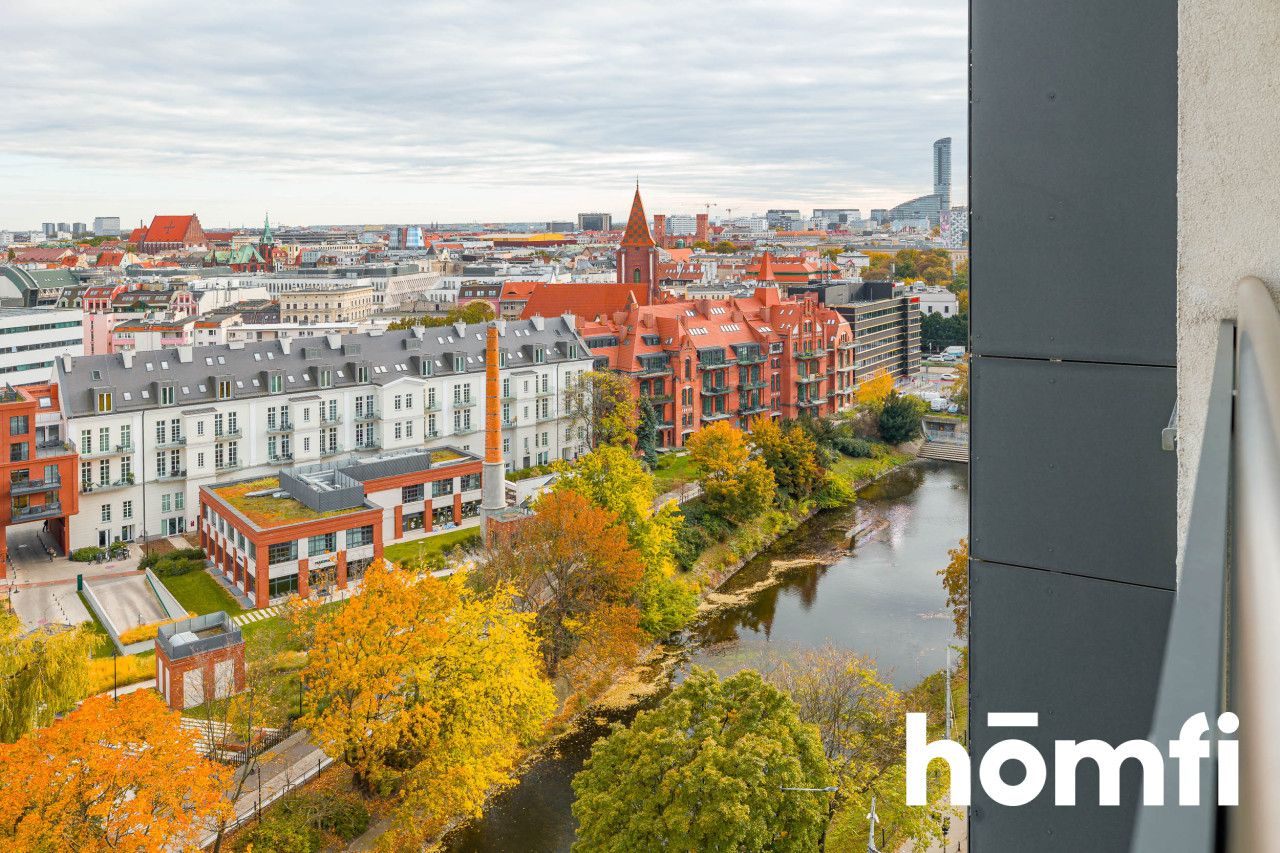 Mieszkanie z widokiem na panoramę - Odra Tower - Mieszkanie - Sprzedaż - Wrocław, Stare Miasto