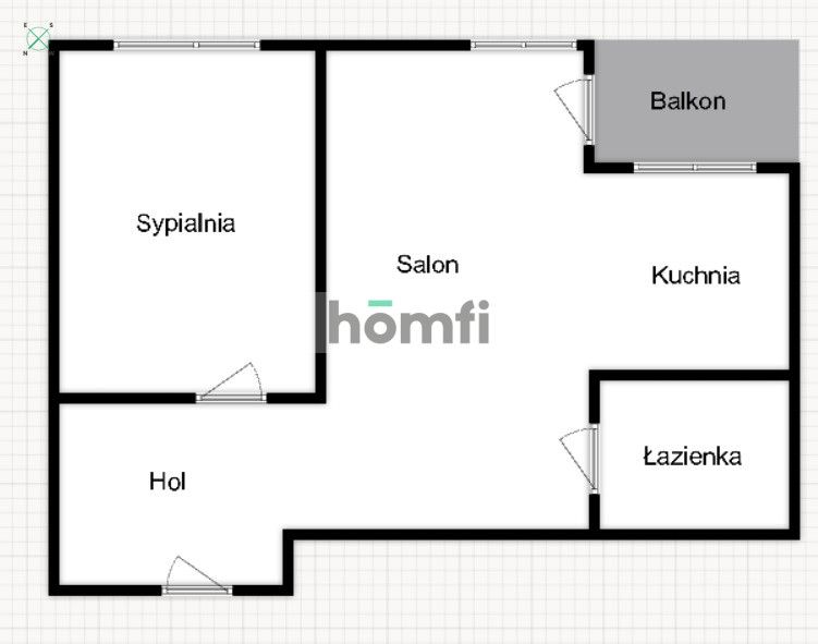 2 pokoje 52 m2 ul. Hłaski przy Factory Graniczna - Mieszkanie - Wynajem - Wrocław, Fabryczna