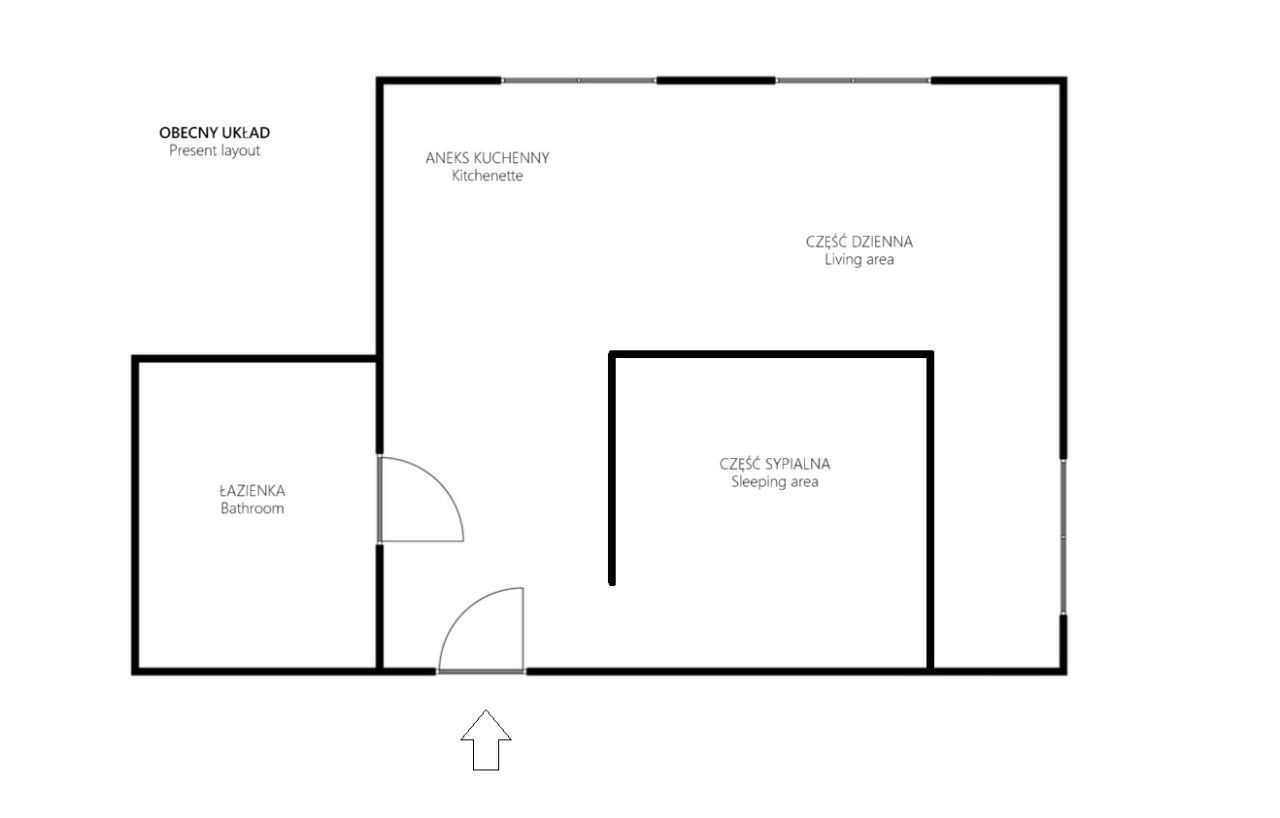 Dwupokojowe mieszkanie na Starym Mieście ul.Spasowskiego/Łobzowska - Mieszkanie - Sprzedaż - Kraków, Śródmieście / Stare Miasto