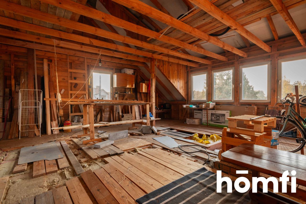 792m2 plot with a wooden house on Lake Zegrze - Дім - Продаж - Legionowski, Nieporęt / Rynia