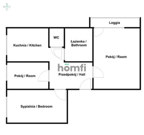 3-room apartment with a separate kitchen and balcony - Квартира - Оренда - Gdańsk, Suchanino
