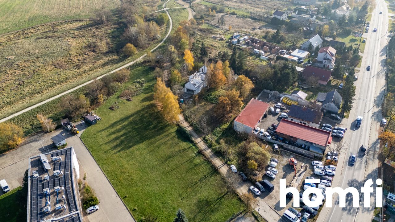 Działka usługowa 1564 M2, przy zjeździe z AOW, WZ - Działka - Sprzedaż - Wrocław, Psie Pole