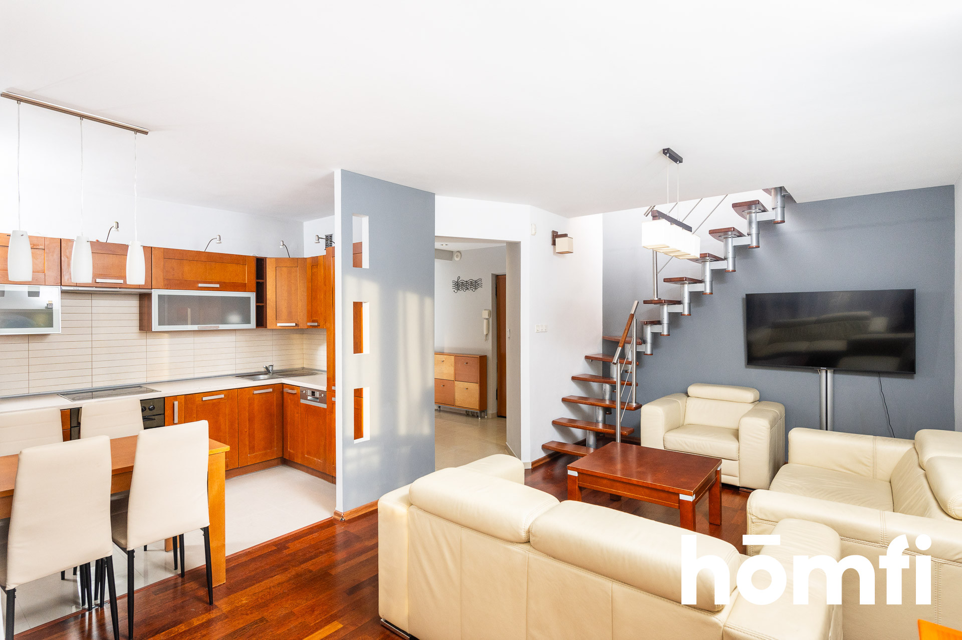 Mieszkanie dwupoziomowe 90,5m2 (ul. Baziaka/Reduta) - Mieszkanie - Wynajem - Kraków, Śródmieście / Prądnik Czerwony