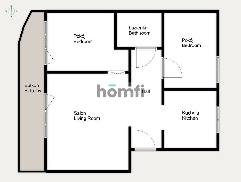 3 pokojowe na Oporowie, ul Wiejska - Mieszkanie - Wynajem - Wrocław, Fabryczna / Oporów